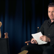 Ewan trying to figure out if Winnie the Pooh forgot his question or is merely dodging.